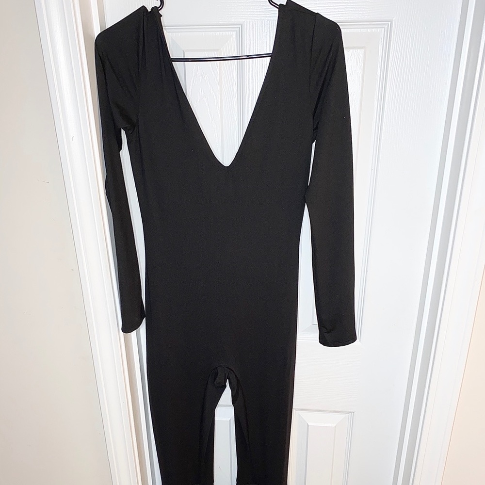 Fashion nova bell bottom jumpsuit